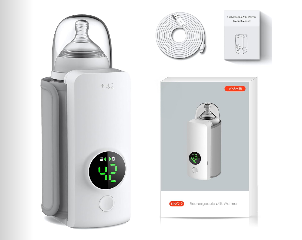 Ultimate Portable Baby Bottle Warmer - The Essential Travel Companion for Busy Parents
